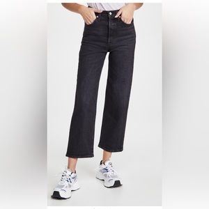 Levi’s ribcage straight ankle jeans